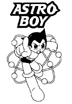 coloriage astro boy